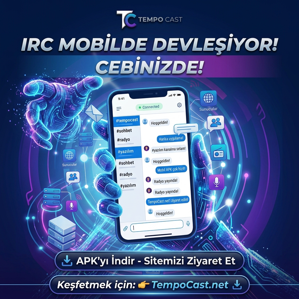 Android �RC APK �le IRC Keyfi �imdi Cebinizde